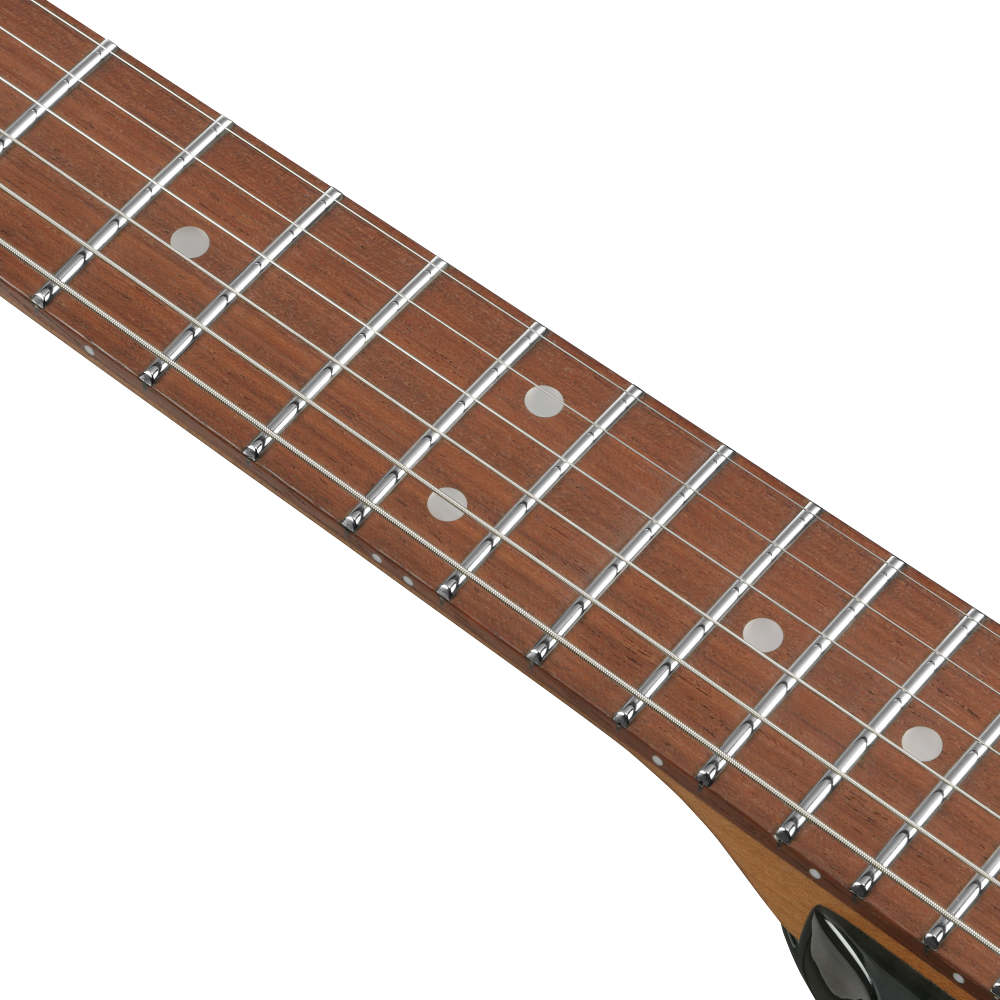 IBANEZ アイバニーズ AZ24S1F-TKS Transparent Black Sunburst エレキギター 指板画像