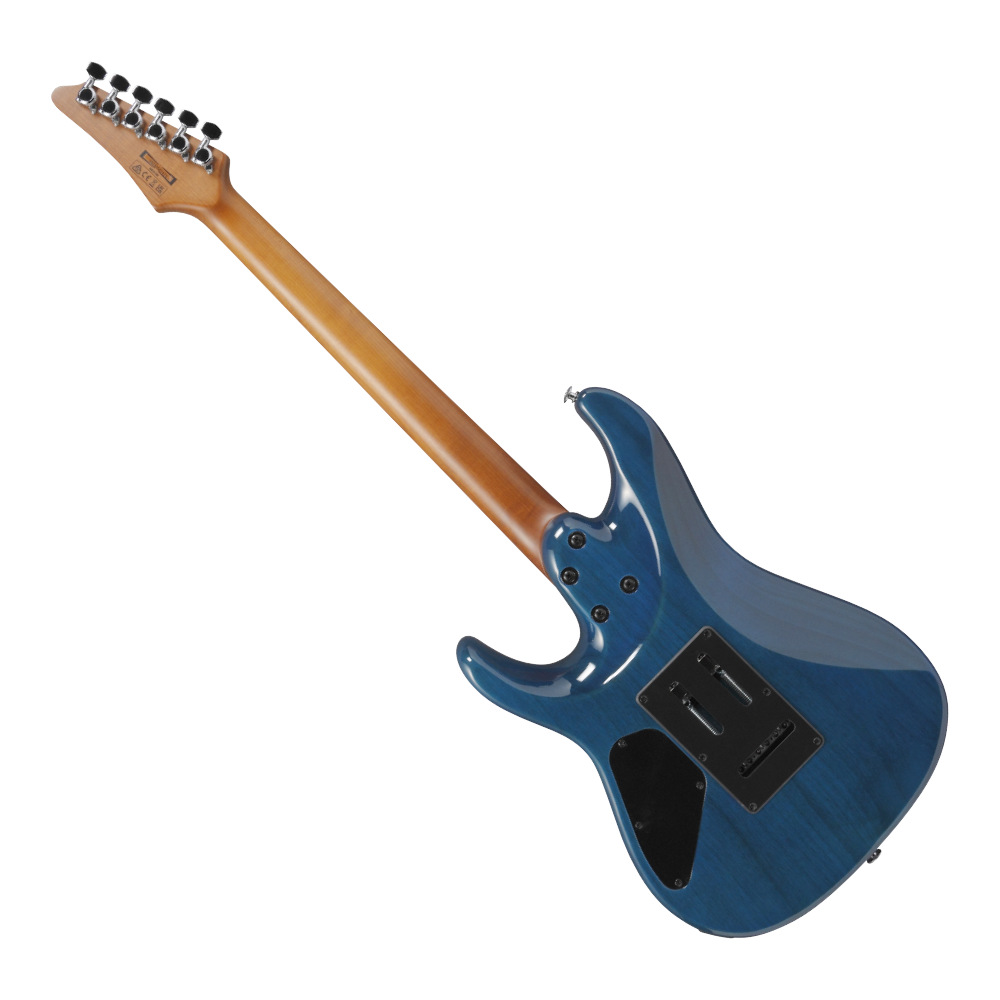 IBANEZ アイバニーズ AZ24S1F-TXB Transparent Turquoise Burst エレキギター バック画像