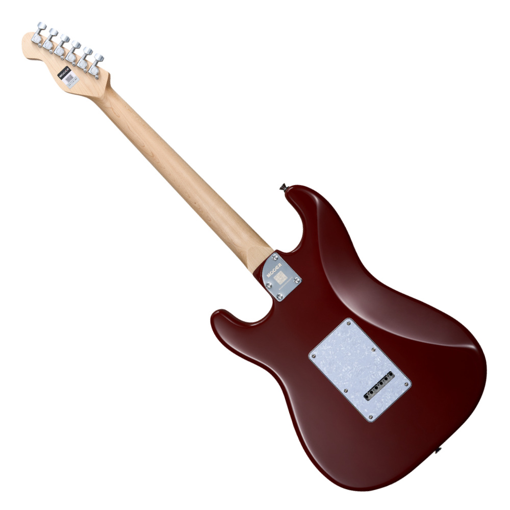Mooer ムーアー MSC30 Pro Sunset Red エレキギター バック画像