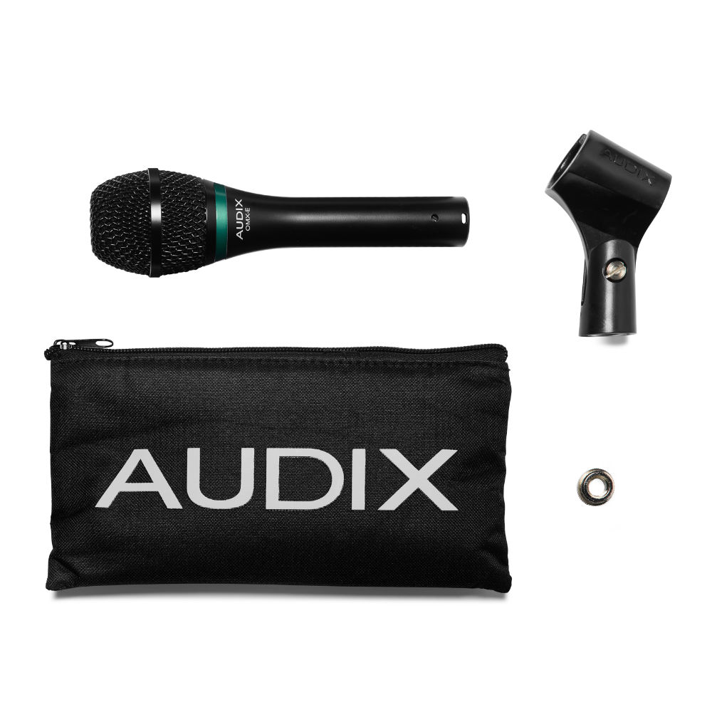 マイク AUDIX OMX-E ボーカル用ダイナミックマイク Extended ダイナミックなボーカルパフォーマンス向き 付属品画像