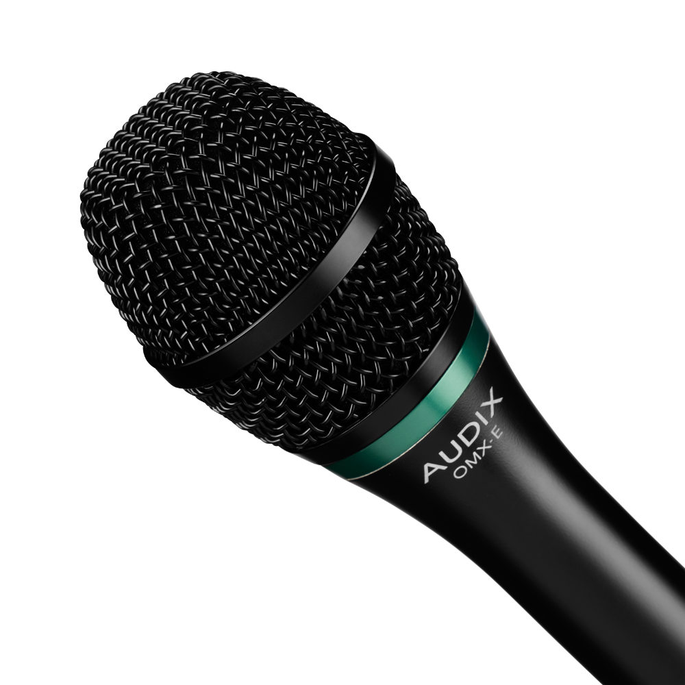 マイク AUDIX OMX-E ボーカル用ダイナミックマイク Extended ダイナミックなボーカルパフォーマンス向き グリル画像