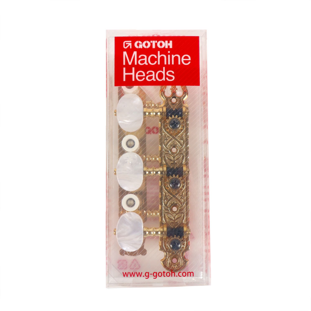 ゴトー GOTOH 35G1600-2W-Gold クラシックギター用ペグ