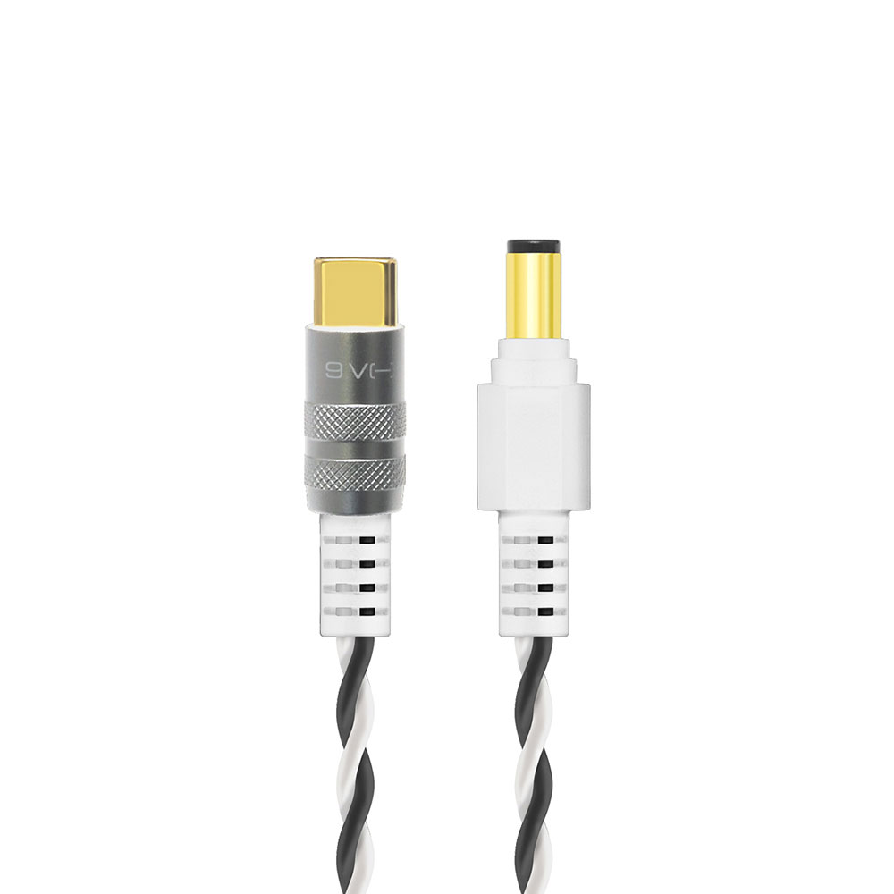 NEO by OYAIDE Elec DC-3398USB PDT 9V(-)/1.2m 9V センターマイナス PDトリガーケーブル DCケーブル プラグ部