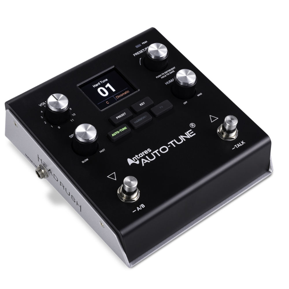 HeadRush ヘッドラッシュ VX5 Auto Tune Pedal ボーカル用エフェクター 左アングル
