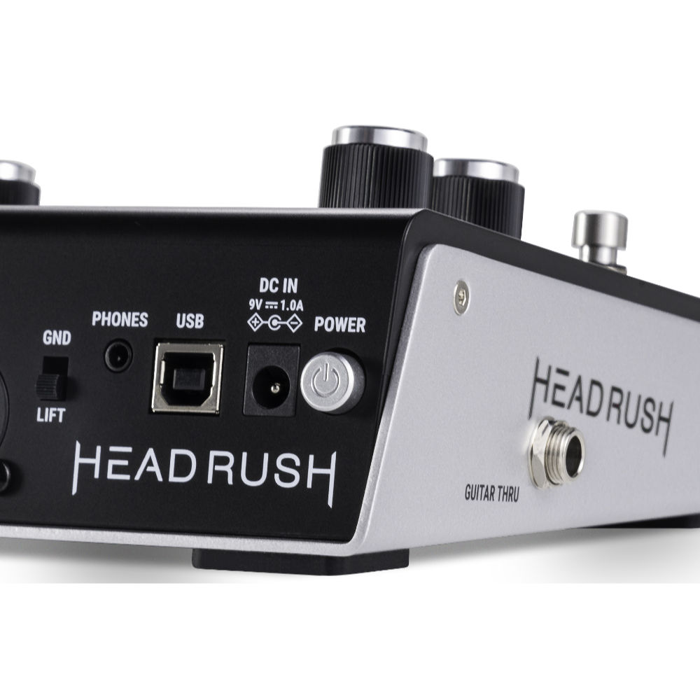 HeadRush ヘッドラッシュ VX5 Auto Tune Pedal ボーカル用エフェクター USB側
