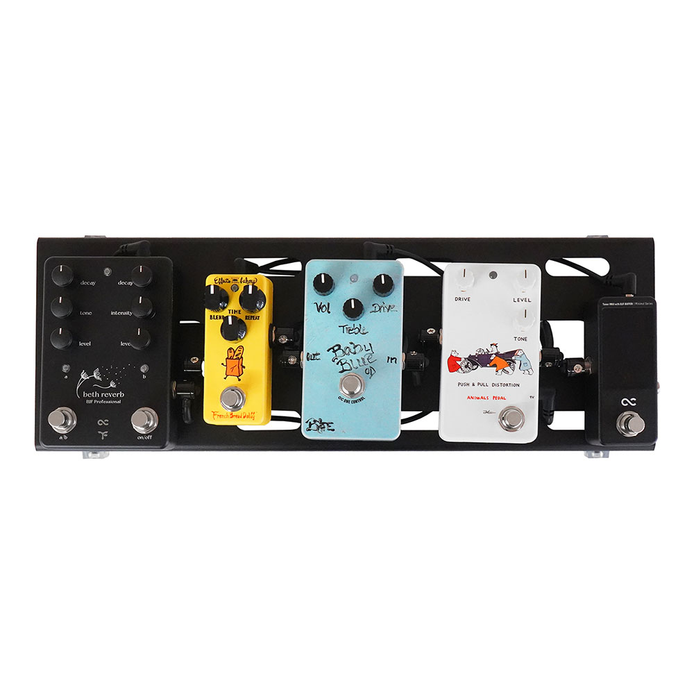 One Control ワンコントロール Solid Board PBS4014 ペダルボード エフェクターボード 使用イメージ