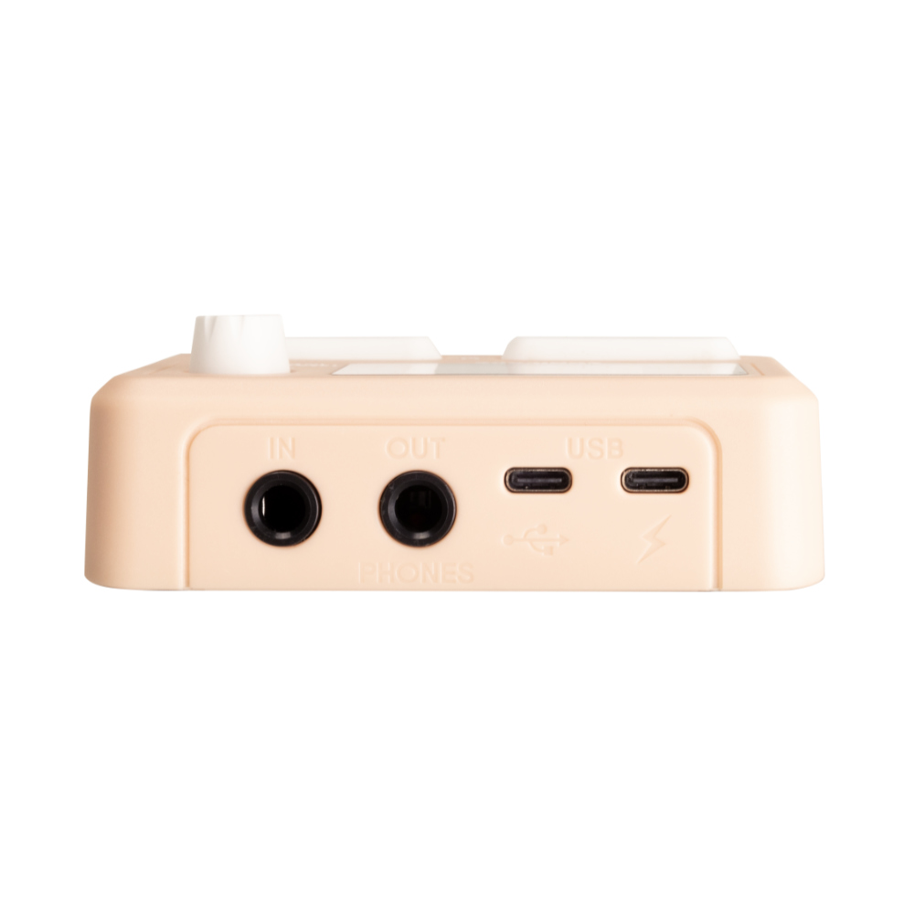 ソニケーキ Sonicake Pocket Master QME-10PK ピンク マルチエフェクター リア画像