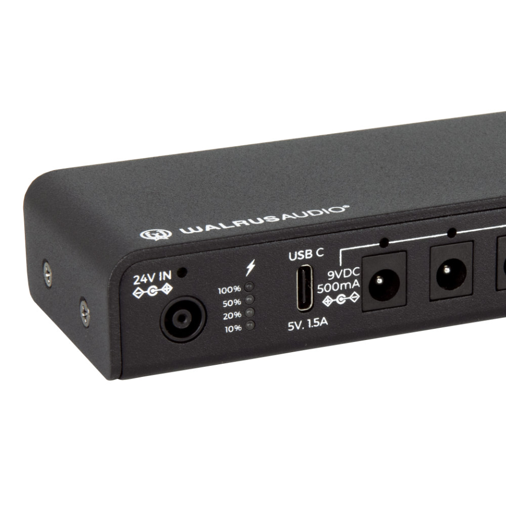 WALRUS AUDIO ウォルラスオーディオ WAL-CANV/PWRHPL+ Canvas Power HP+ パワーサプライ リンクケーブル付属 パワーメーター画像
