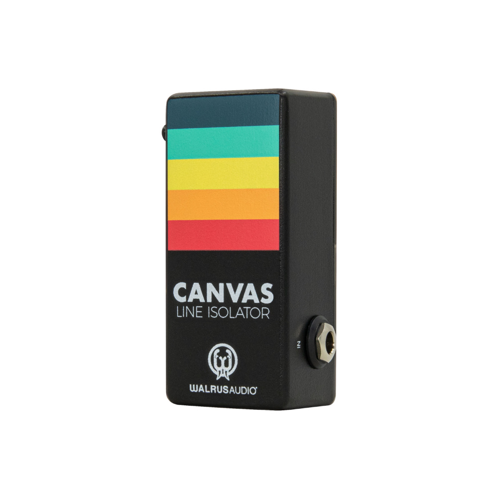 WALRUS AUDIO ウォルラスオーディオ WAL-CANV/NANOLI Canvas Nano Line Isolator ラインアイソレーター LI 右斜めアングル画像