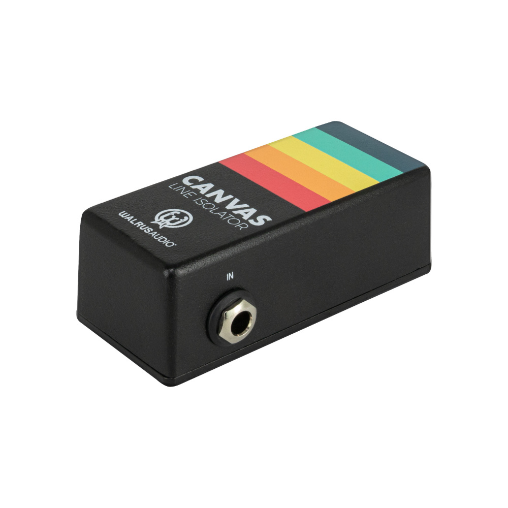 WALRUS AUDIO ウォルラスオーディオ WAL-CANV/NANOLI Canvas Nano Line Isolator ラインアイソレーター LI 斜めアングル画像