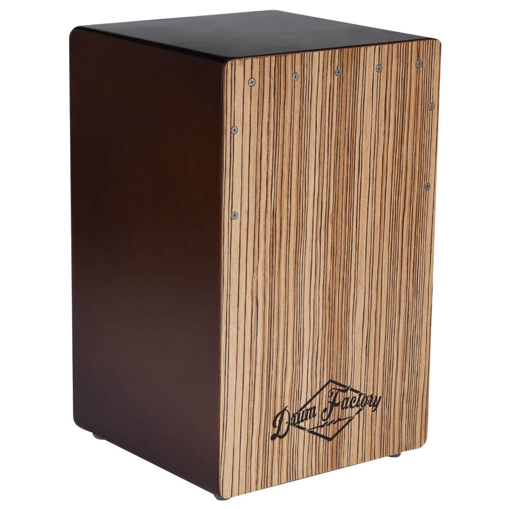Drum Factory ドラムファクトリー CAJON WAL ZEBRA FACEPLATE カホン