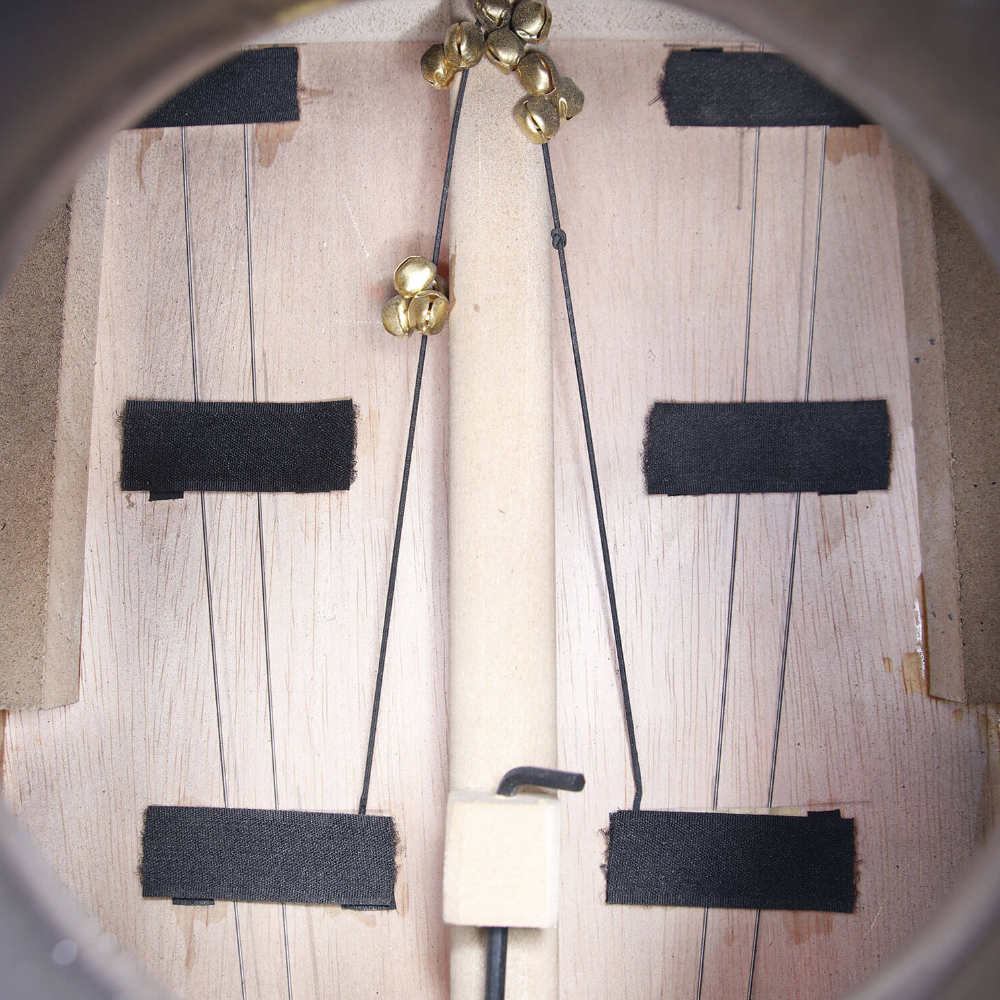 Drum Factory ドラムファクトリー CAJON WAL ZEBRA FACEPLATE カホン 内部 