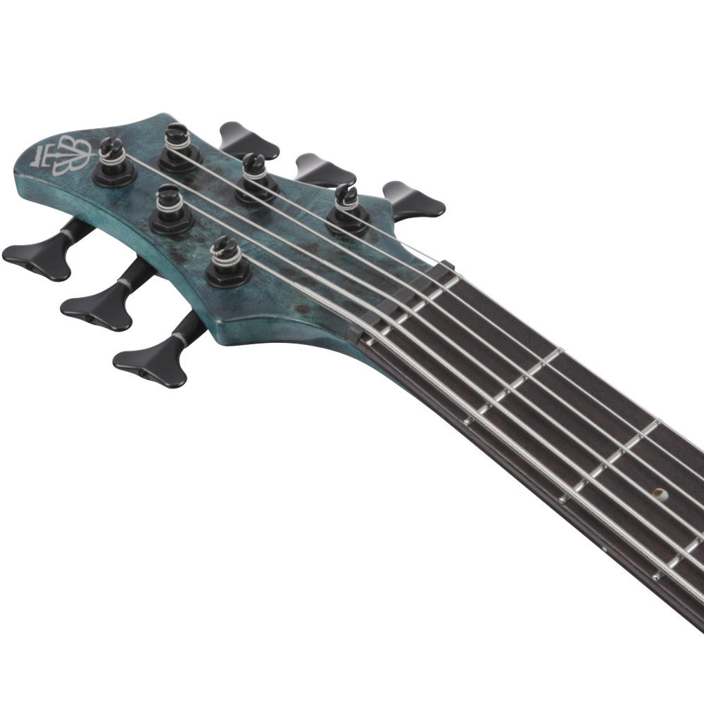 IBANEZ アイバニーズ BTB946-COL Cosmic Blue Low Gloss 6弦エレキベース ヘッド画像