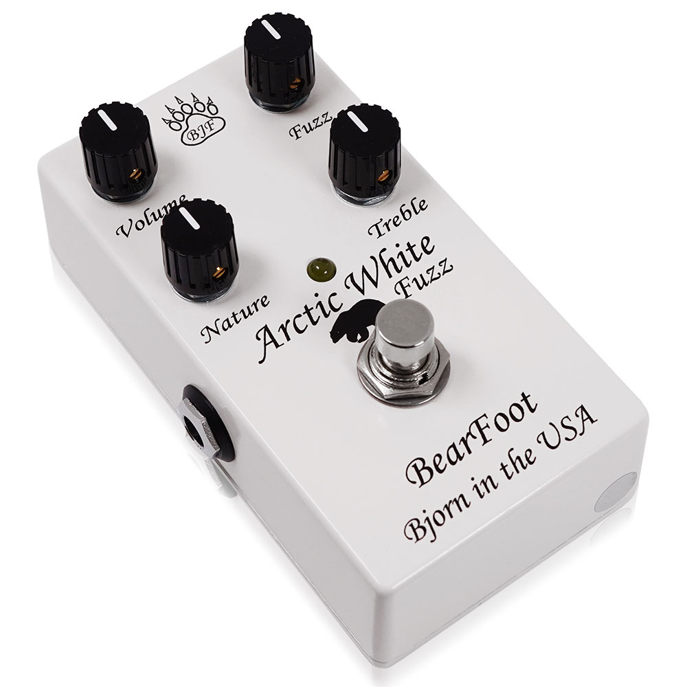 BearFoot FX ベアフットエフェクツ Arctic White Fuzz ファズ ギターエフェクター 全体