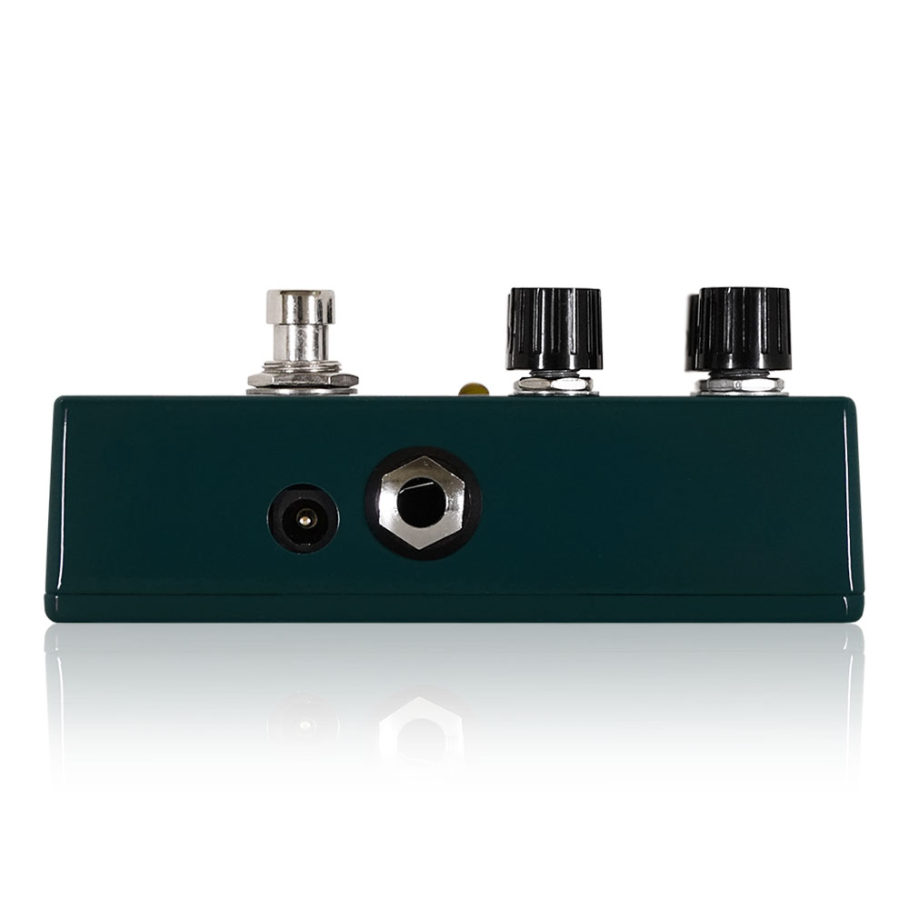 BearFoot FX ベアフットエフェクツ Mallard Green Comp コンプレッサー ギターエフェクター 側面