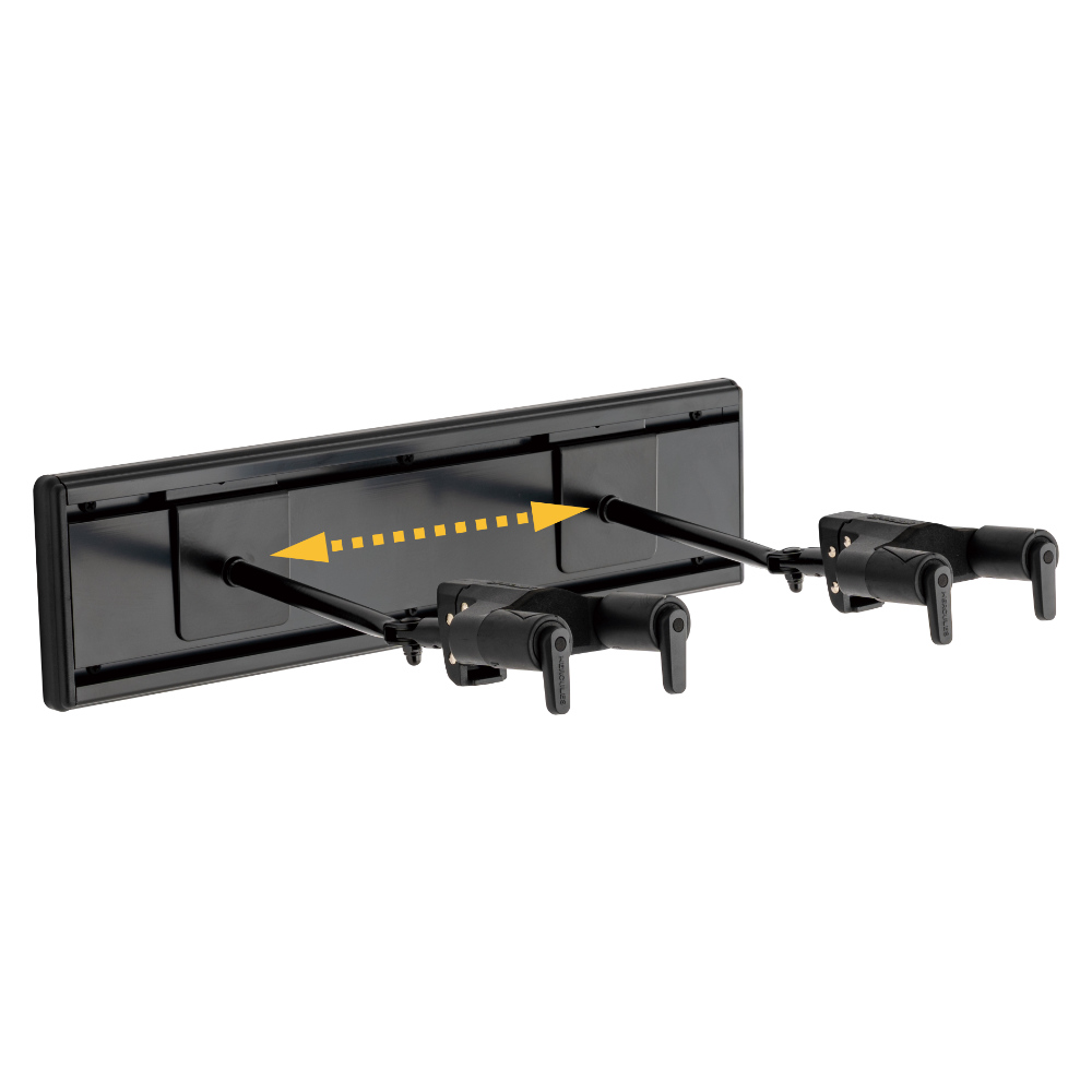 HERCULES ハーキュレス GSP403SB3 GUITAR WALL RACK 壁面ラック ギターハンガー イメージ画像 2