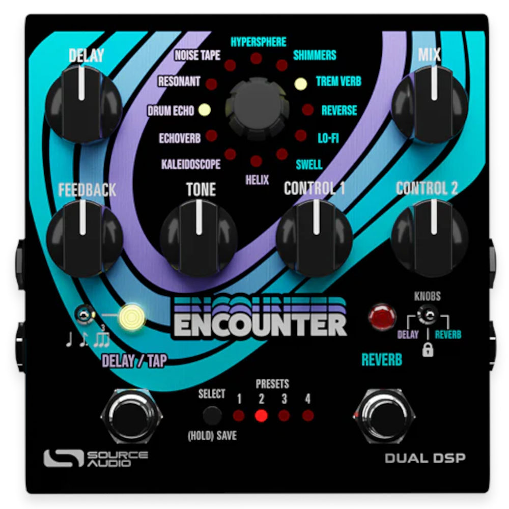Source Audio ソースオーディオ SA264 ENCOUNTER Ambient Delay+Reverb アンビエント ディレイ リバーブ ギターエフェクター