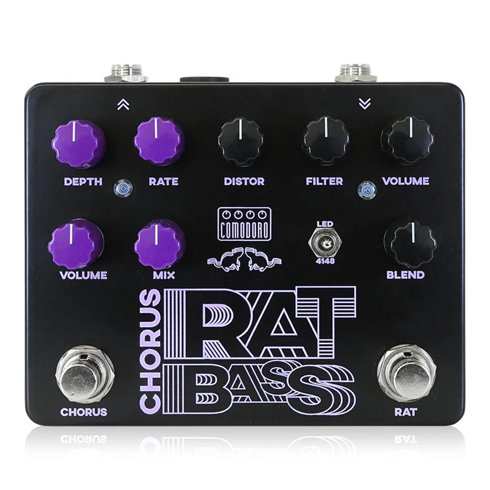 Comodoro コモドーロ CHORUS RAT BASS ディストーション ベースエフェクター