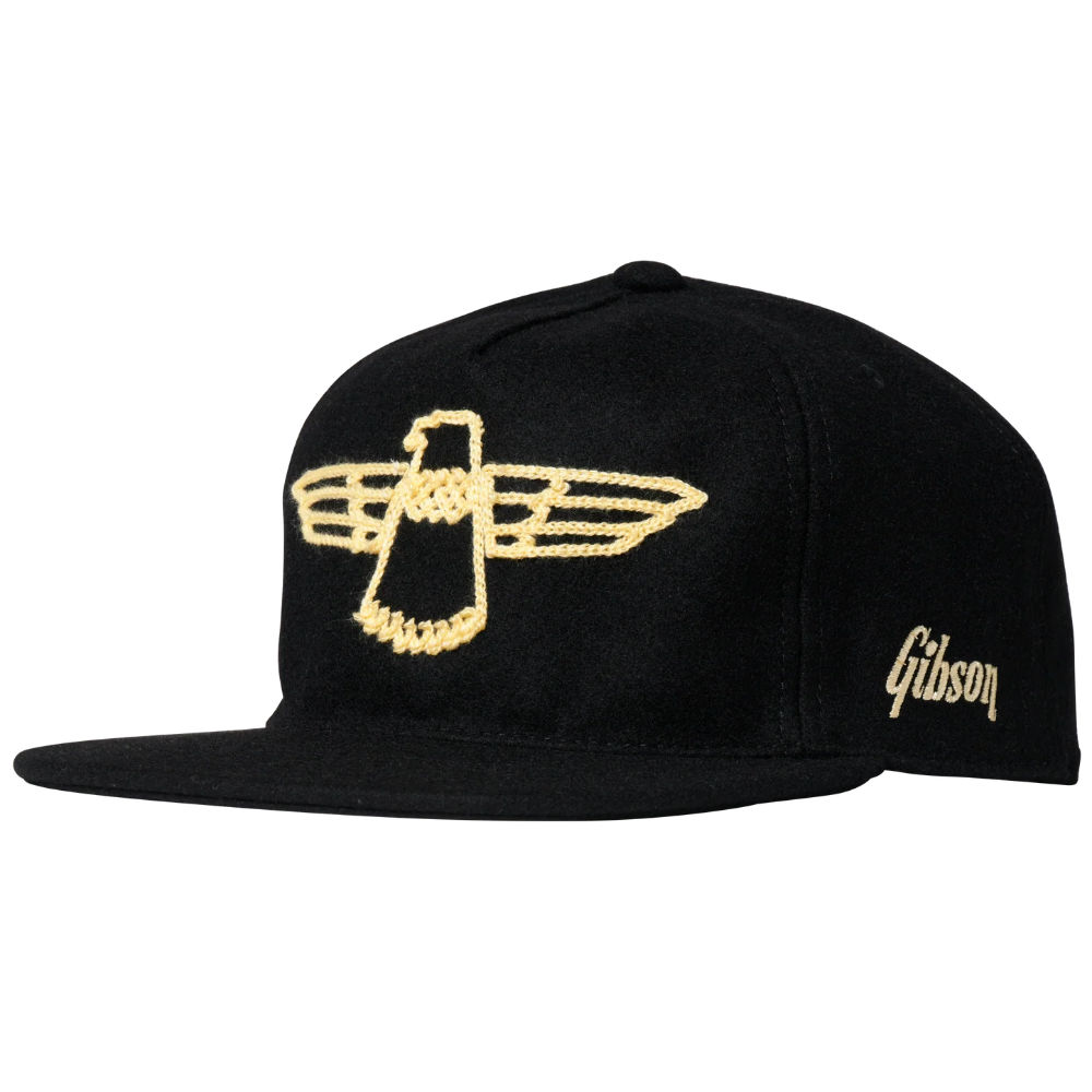GIBSON ギブソン GA-TBIRDWHT Charcoal Thunderbird Wool Snapback サンダーバード キャップ