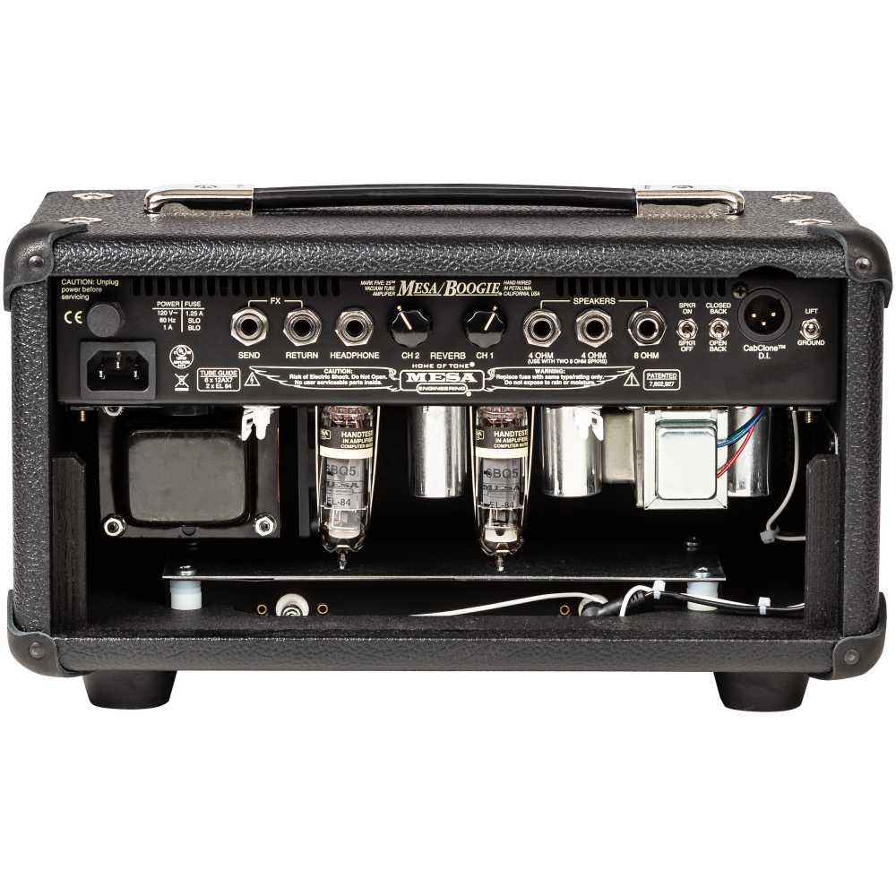 MESA/Boogie メサブギー Mark Five:25 Head ギターヘッドアンプ 背面