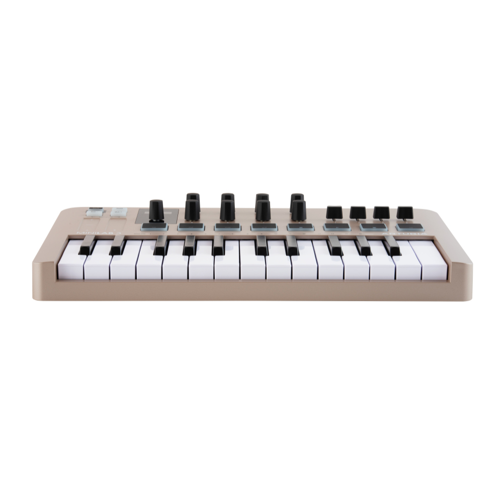 ARTURIA MiniLab 3 CHAMPAGNE シャンパーニュカラー USB/MIDIキーボード パッド コントローラー 【Analog Lab Intro他バンドルソフト付き】 フロント画像