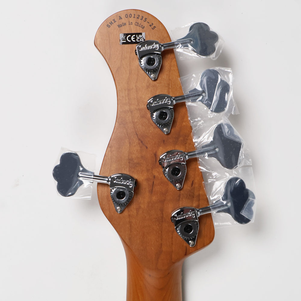 Sadowsky サドウスキー MetroExpress MX21 VJ5 Morado Fingerboard Sage Green Metallic 5弦エレキベース ヘッド裏画像
