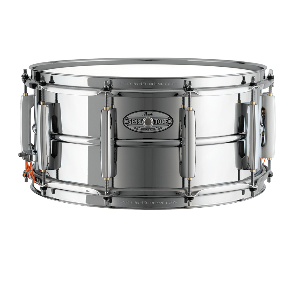 Pearl パール STH1465S SensiTone Heritage Alloy Steel スネアドラム