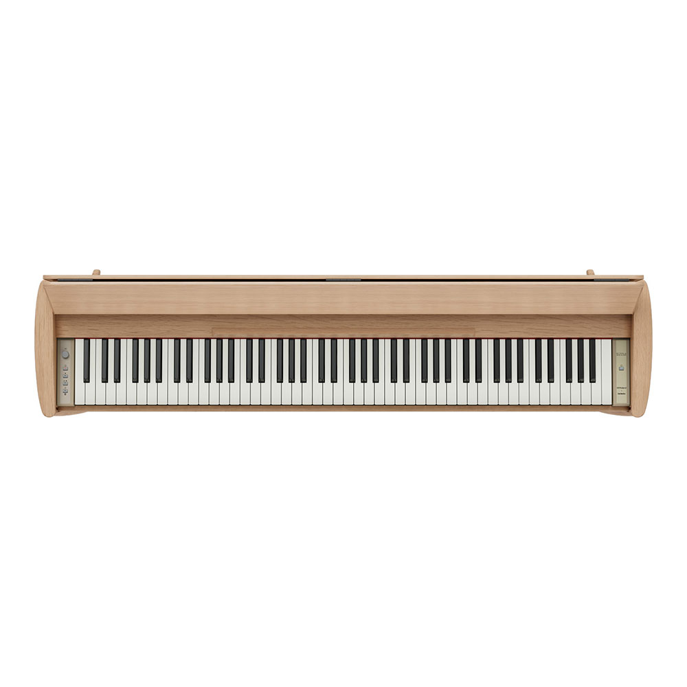 【組立設置無料サービス中】 ROLAND KF-20-KO 電子ピアノ ピアノ椅子付き ピュアオーク KIYOLAシリーズ カリモク家具製キャビネット 全体