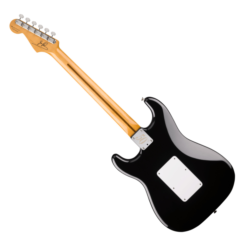 Fender フェンダー Limited Edition 50th Anniversary Dave Murray Stratocaster RW Black エレキギター ストラトキャスター バック画像