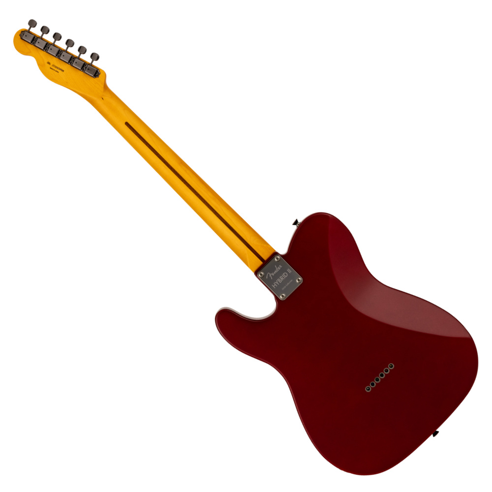 Fender フェンダー Made in Japan Hybrid II 2026 Collection Telecaster RW Matte Inferno Red エレキギター テレキャスター バック画像