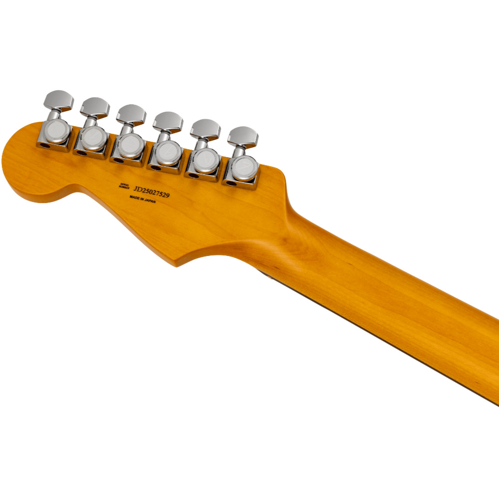 Fender フェンダー Made in Japan Limited Active Modern Stratocaster HSS RW Black エレキギター ストラトキャスター ヘッドバック画像