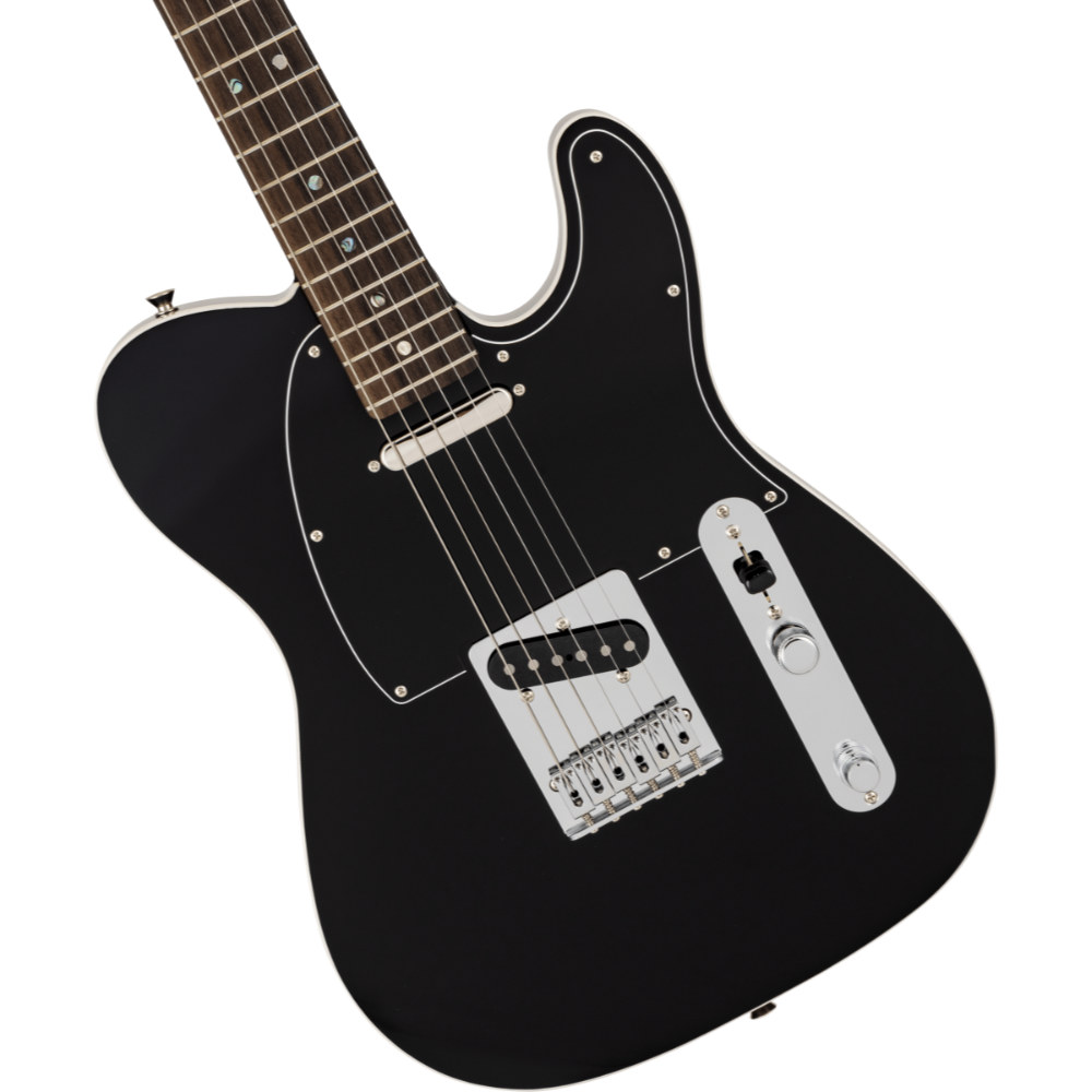 Fender フェンダー Made in Japan Limited Active Modern Telecaster RW Black エレキギター テレキャスター ボディ画像