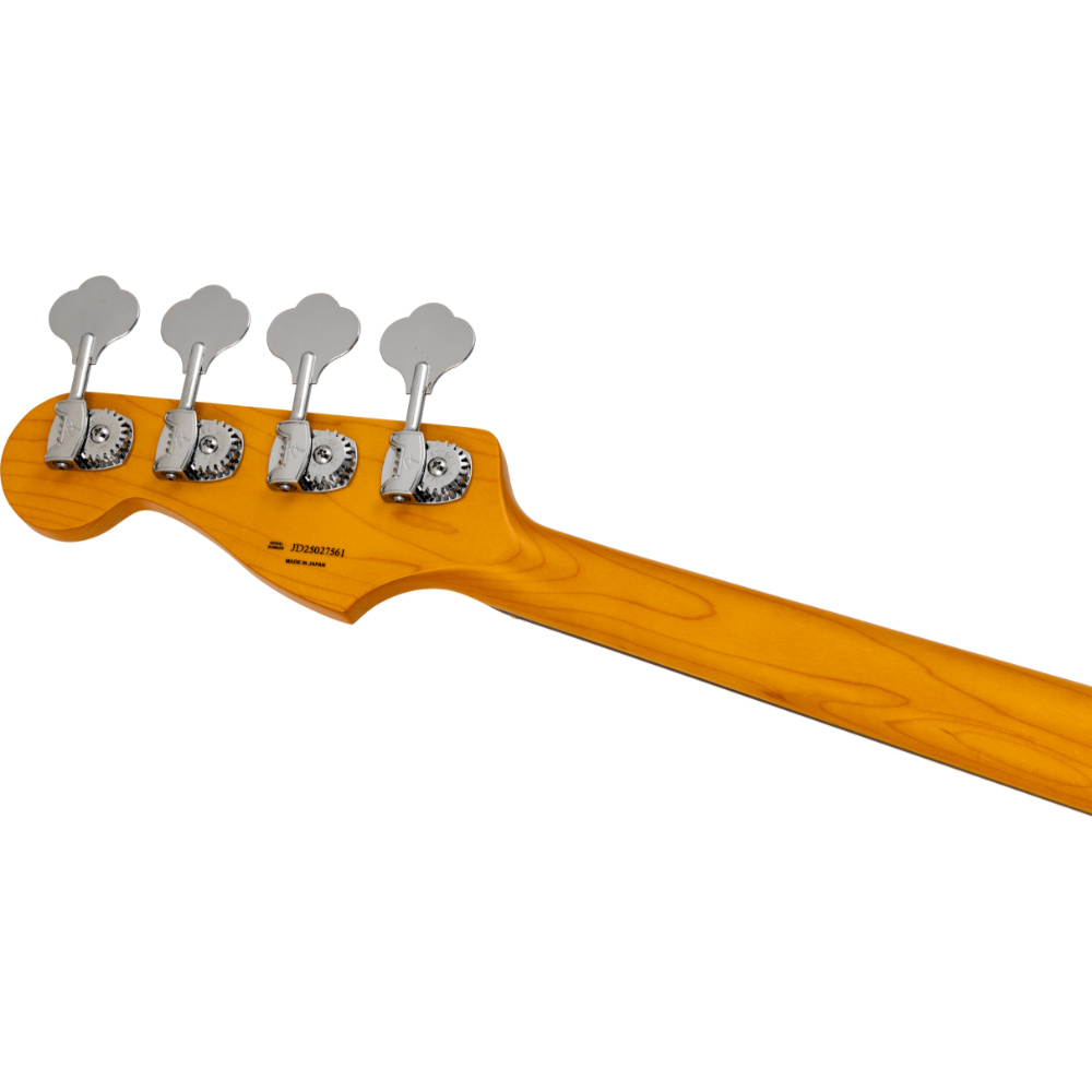 Fender フェンダー Made in Japan Limited Active Modern Jazz Bass RW Vintage Natural エレキベース ジャズベース ヘッドバック画像