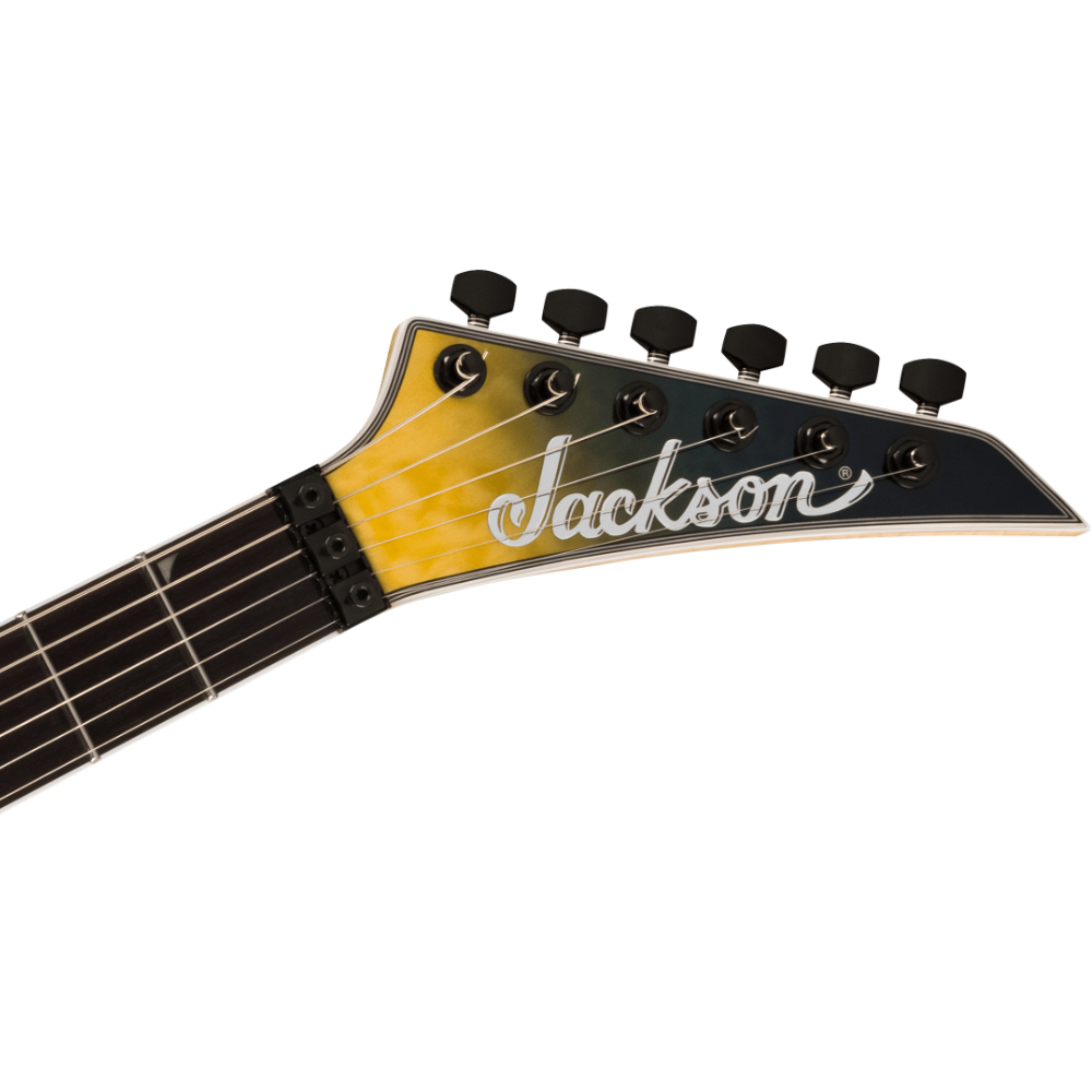 【訳あり】Jackson ジャクソン Pro Plus Series Soloist SLA3Q Amber Blue Burst エレキギター アウトレット ヘッド