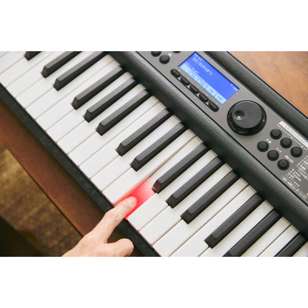 CASIO カシオ Casiotone LK-540BK 61鍵盤 光ナビゲーション カシオトーン キーボード 詳細画像