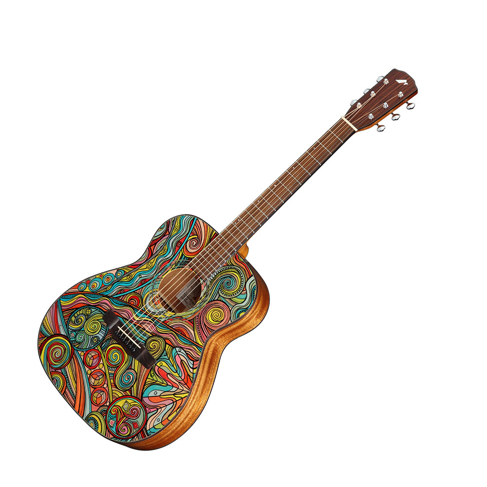 MORRIS モーリス FE-ART PSYCHEDELIC アコースティックギター