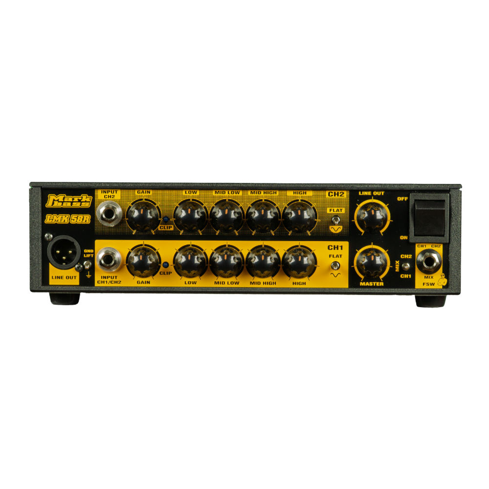 Markbass マークベース MAK-LMK58R LMK 58R ベースアンプヘッド フロント画像