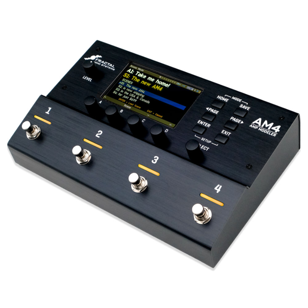 Fractal Audio Systems フラクタルオーディオシステムズ AM4 アンプモデリング マルチエフェクター 右サイド