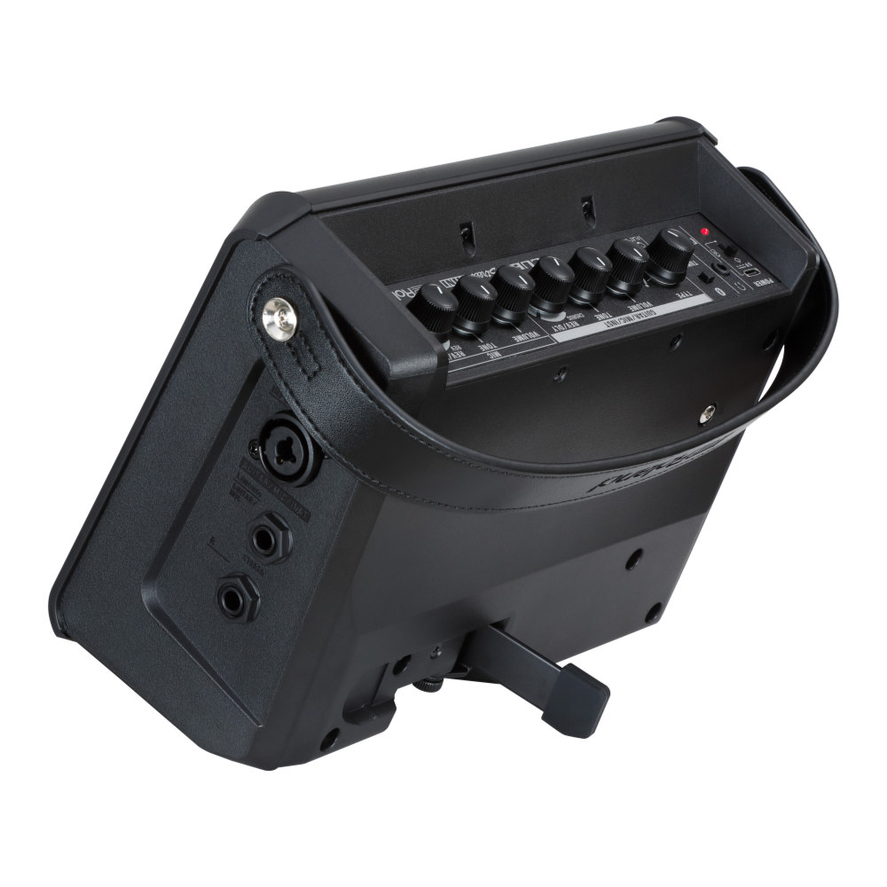 ROLAND ローランド CUBE Street MINI キューブストリートミニ バッテリー駆動小型アンプ CUBE-ST-MI (MOBILE CUBE後継機種) バック斜めアングル画像
