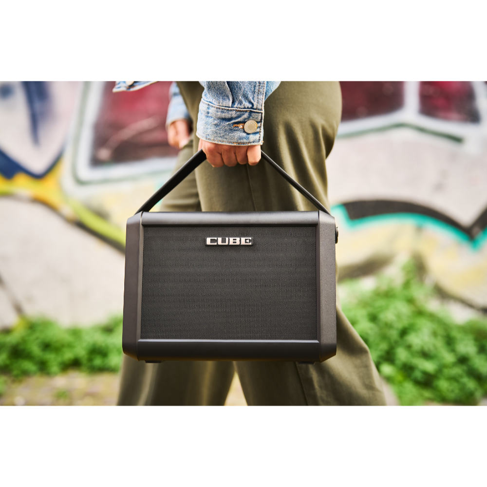 ROLAND ローランド CUBE Street MINI キューブストリートミニ バッテリー駆動小型アンプ CUBE-ST-MI (MOBILE CUBE後継機種) イメージ画像