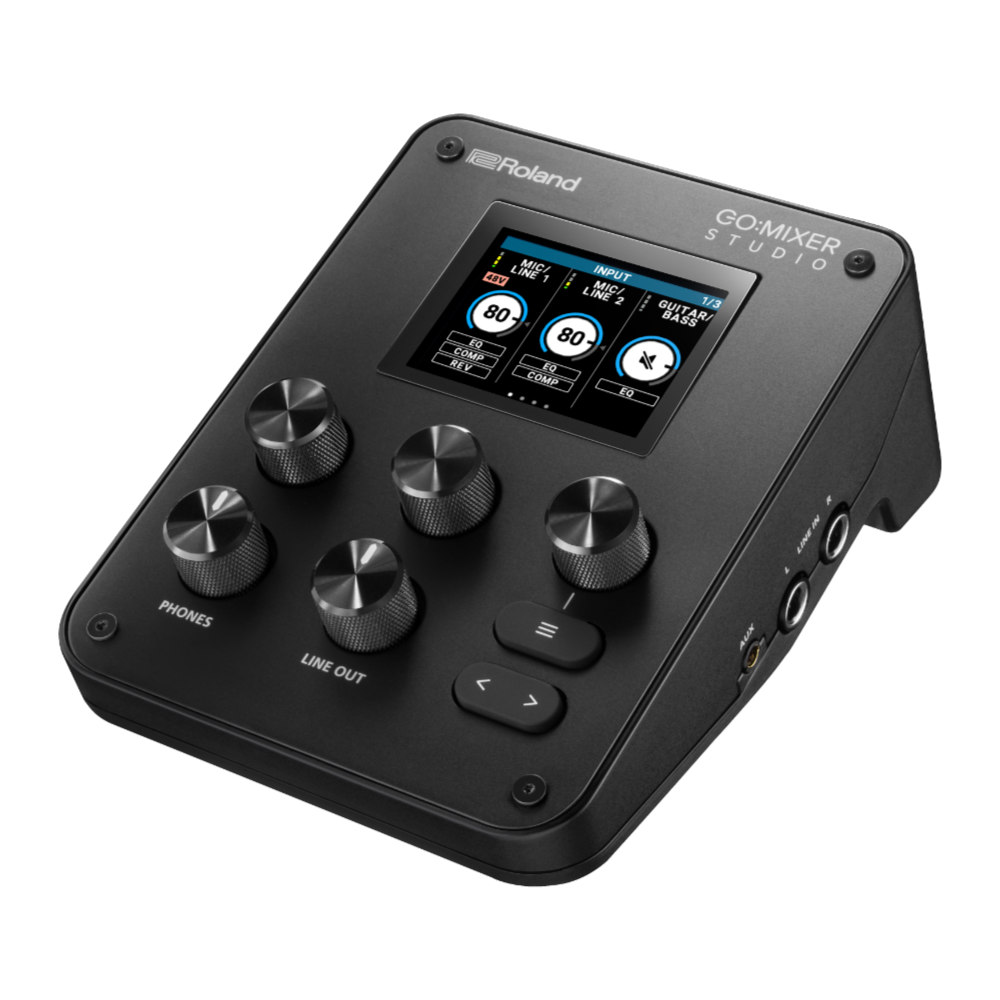ROLAND GO:MIXER STUDIO 演奏動画の作成に最適なオーディオインターフェイス GOMIXERST ゴーミキサースタジオ ローランド