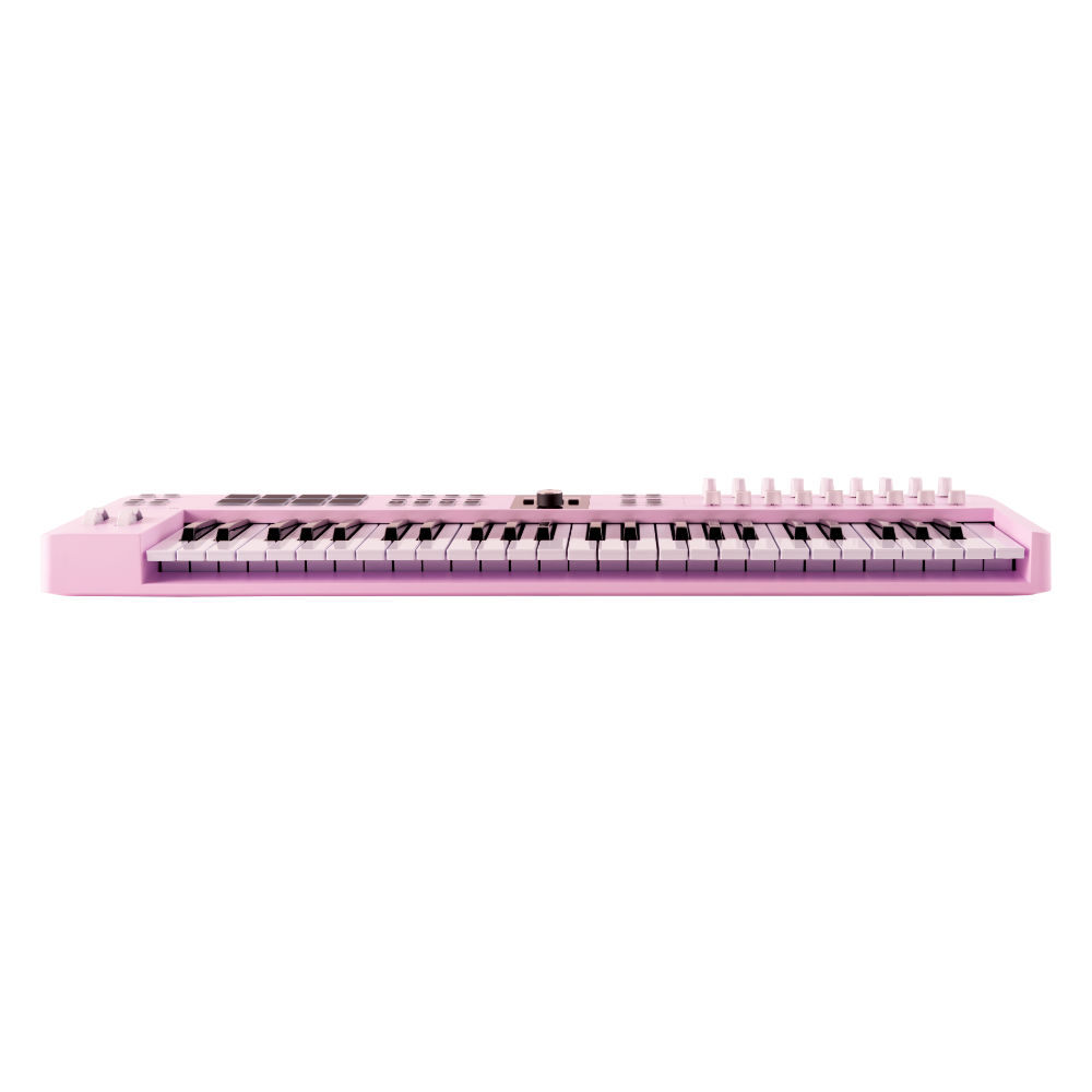 ARTURIA アートリア KeyLab Essential 49 mk3 Rose Quartz 49鍵 MIDIキーボード Analog Lab など豊富なバンドルソフトつき キーラボエッセンシャル 正面