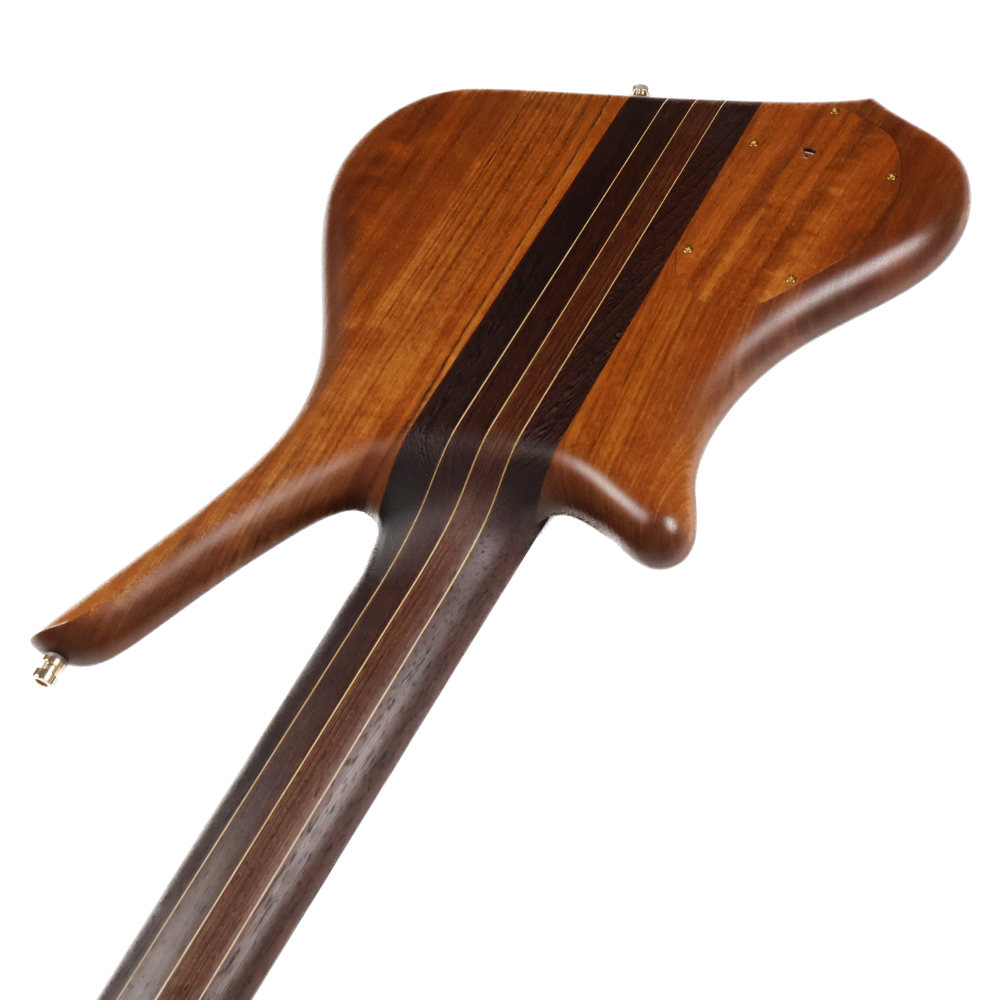 WARWICK ワーウィック CUSTOM SHOP Masterbuilt Dolphin Pro I 5-string Natural Oil Finish Basic Model 5弦エレキベース ボディバック画像 2