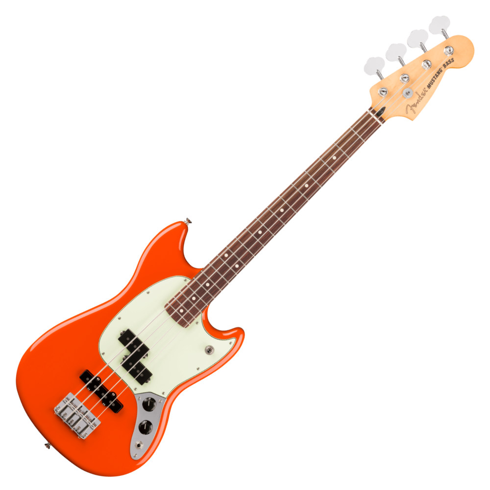 Fender フェンダー Player II Mustang Bass PJ RW Rallye Orange エレキベース ムスタングベース