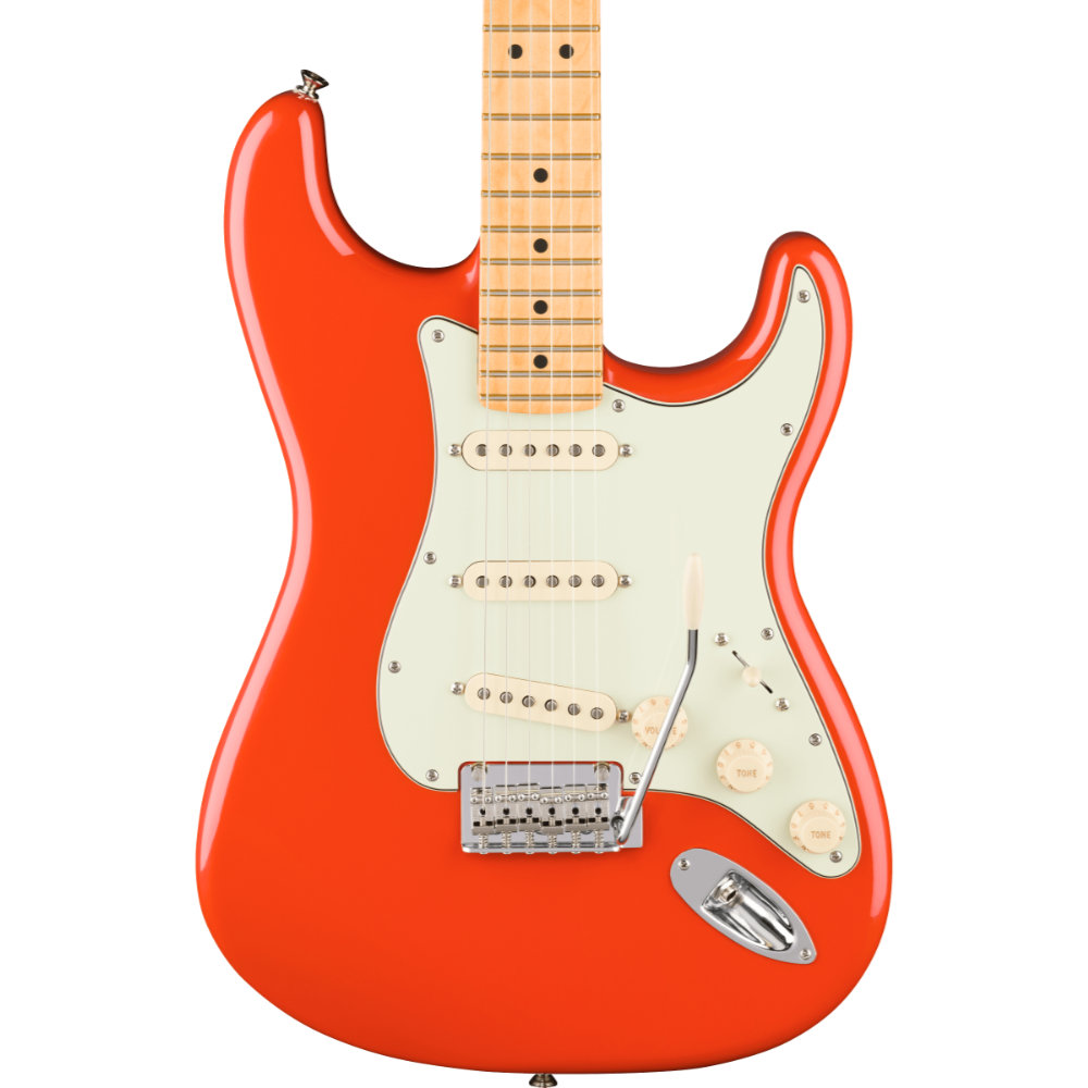 Fender フェンダー Player II Stratocaster MN Rallye Orange エレキギター ストラトキャスター ボディ画像