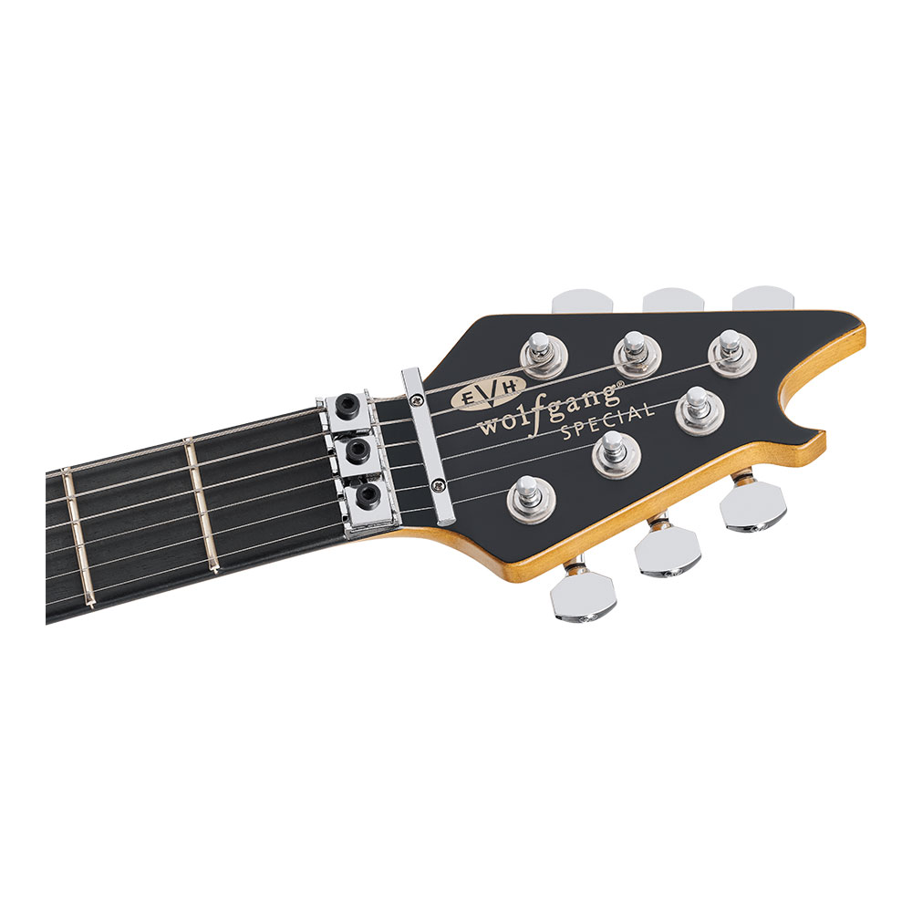 EVH イーブイエイチ Limited Edition Wolfgang Special Striped Series Ebony Fingerboard Red Black and White Aged エレキギター ヘッド