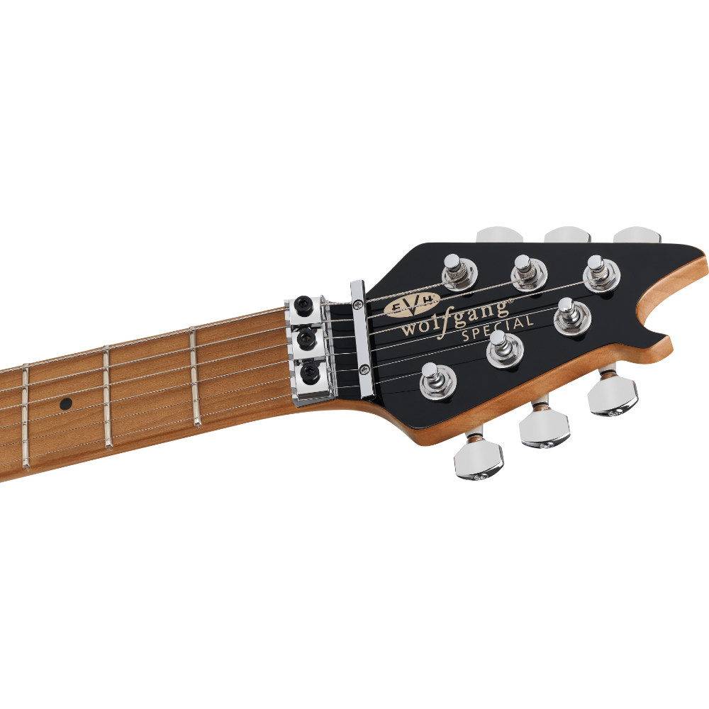 EVH イーブイエイチ Wolfgang Special Baked Maple Baked MPL Black エレキギター ヘッド画像