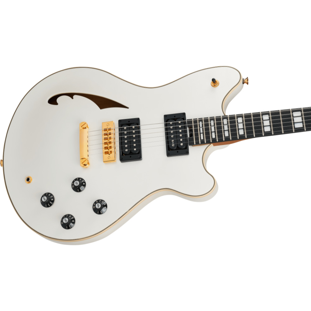 EVH イーブイエイチ SA-126 Special Platinum Pearl Metallic エレキギター ボディ斜めアングル画像