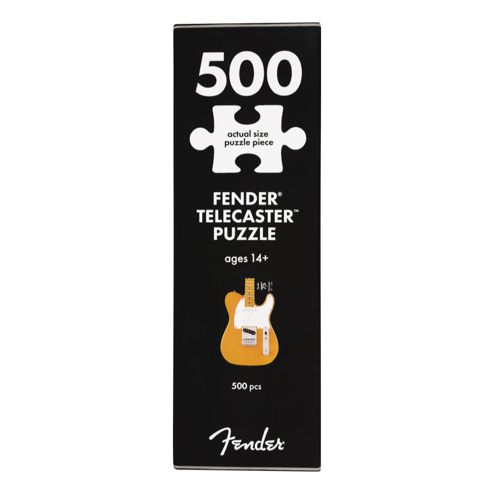 Fender フェンダー 75th Anniversary Telecaster Puzzle テレキャスター パズル 外箱サイド画像