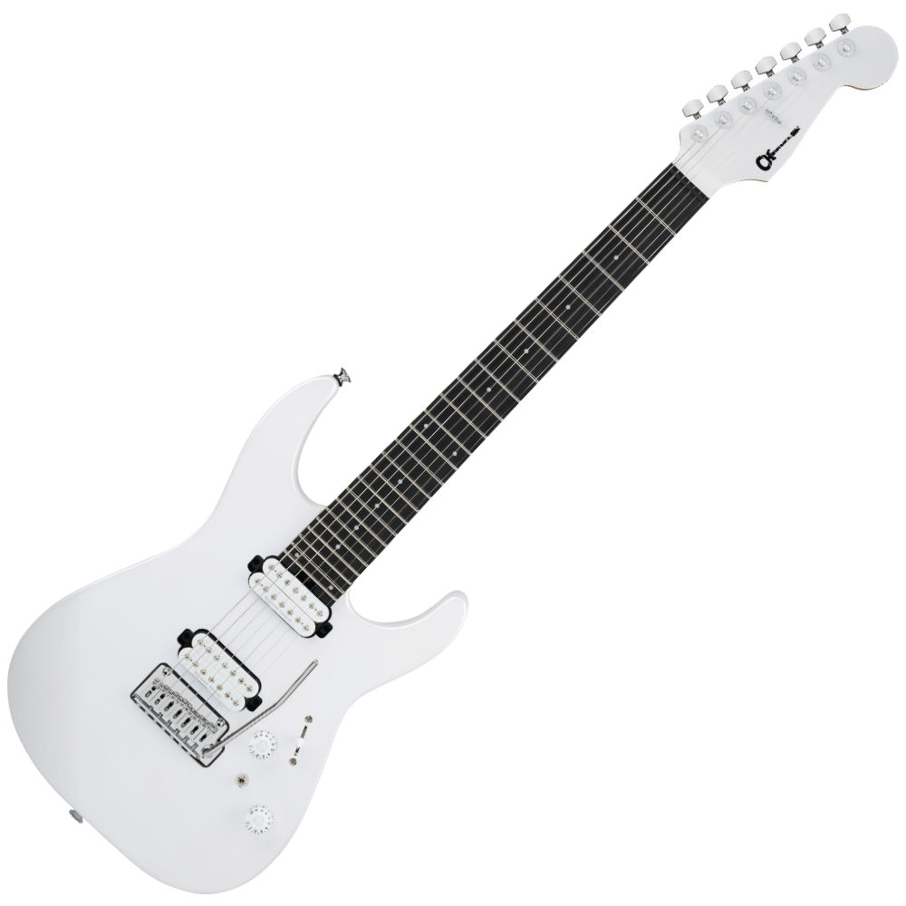 Charvel シャーベル Pro-Mod Plus DK24-7 HH 2PT EB Ebony Fingerboard Celestial Silk 7弦エレキギター